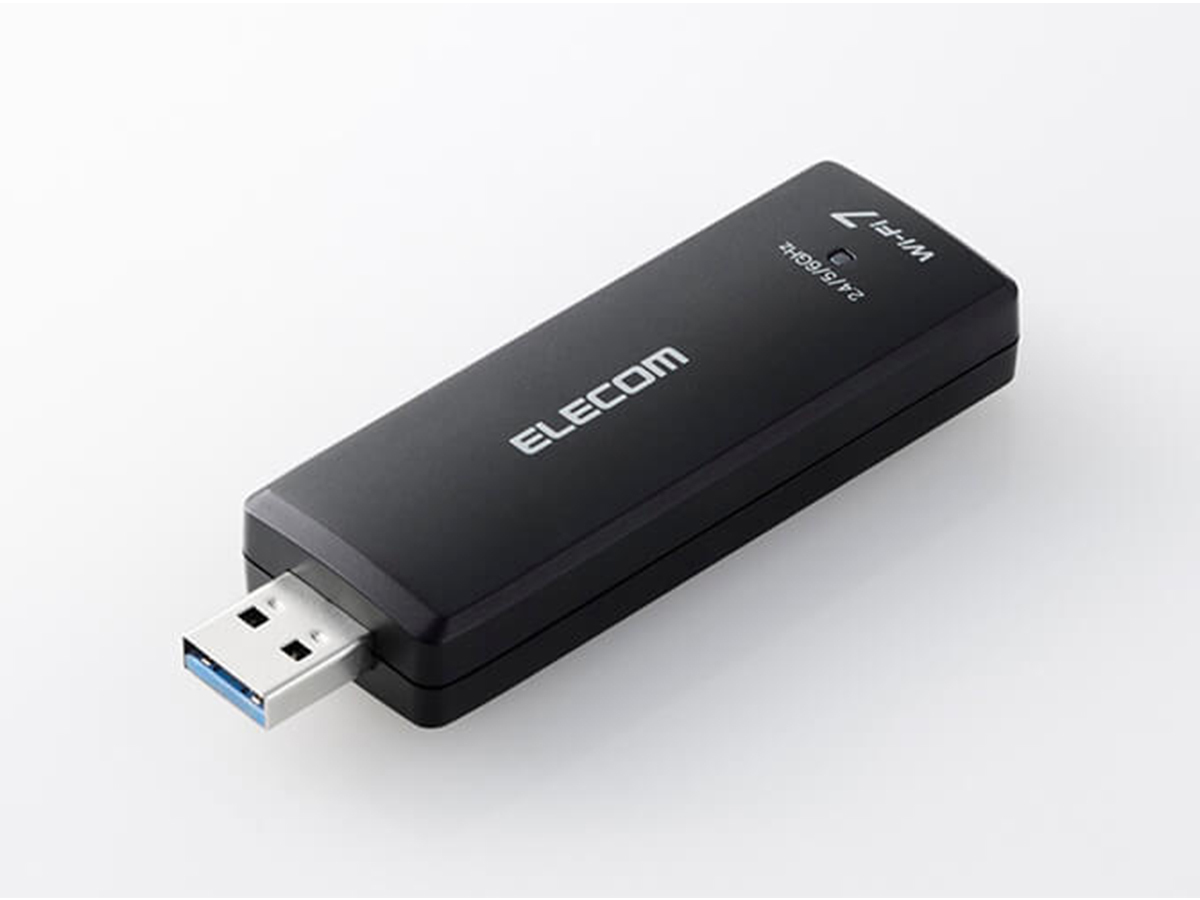エレコム、法人向けのWi-Fi 7対応USB無線LANアダプタ - PC Watch