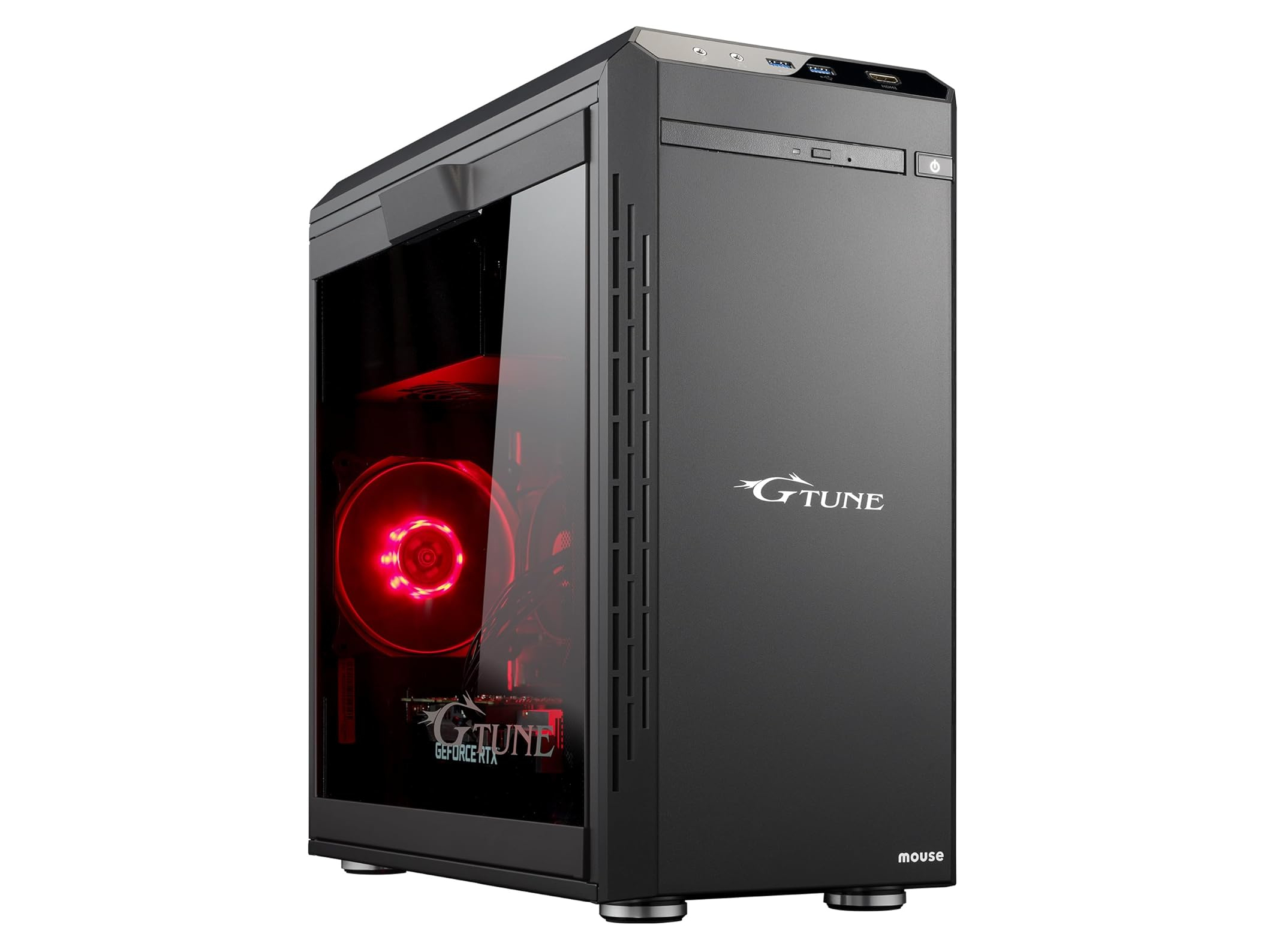 [値下げ可]I５Core搭載のデスクトップPC（光るマウス、キーボード付き） 値下げ可]I5Core搭載のデスクトップPC（光るマウス、キーボード