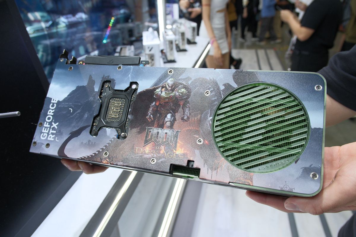 DOOM仕様のGeForce RTX 5080カードや個性豊かなコンセプトPCも