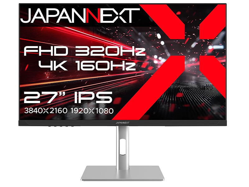 4K/160HzとフルHD/320Hzに対応する27型ゲーミングモニター - PC Watch