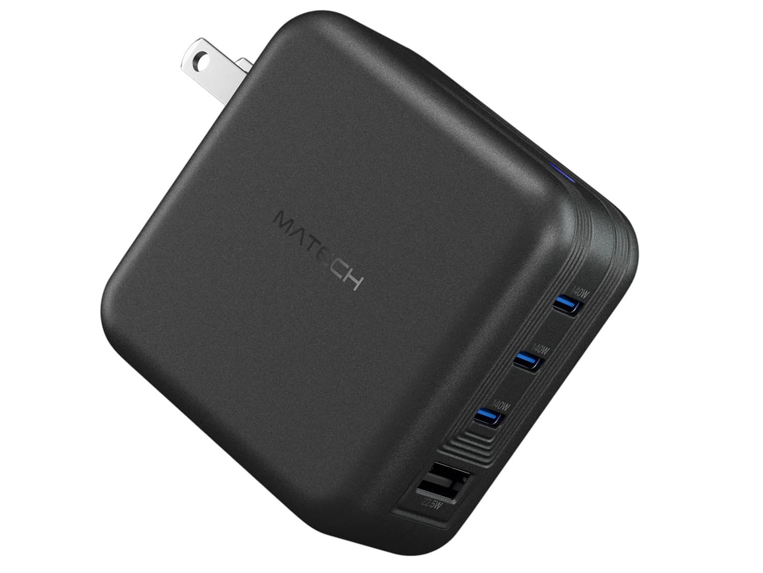 MATECH、最大出力140Wの4ポートUSB充電器 - PC Watch