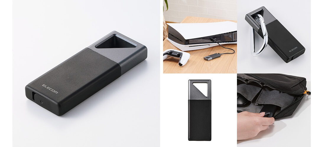 IP55とMIL規格に対応した強靭外付けSSD、エレコムから - PC Watch