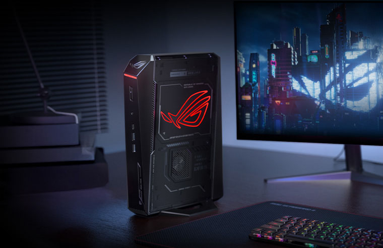 ASUS、Core UltraとGeForce RTX 50搭載ゲーミングミニPC「ROG NUC(2025