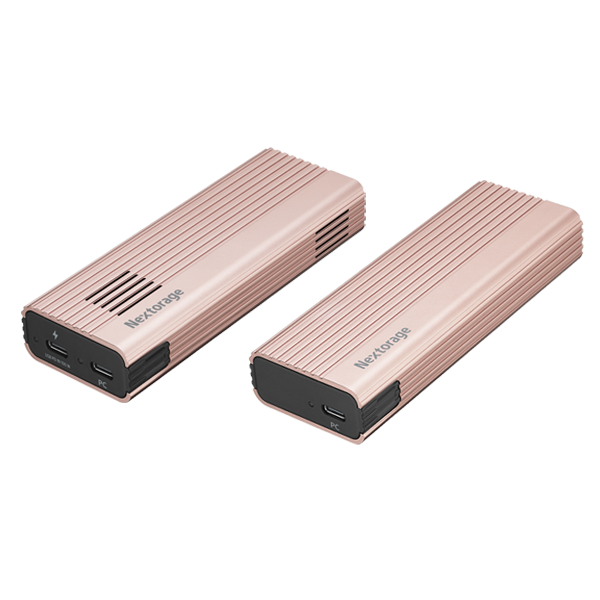 Nextorage、USB 3.2 Gen 2x2対応のSSDケース2種。上位モデルはUSB PD