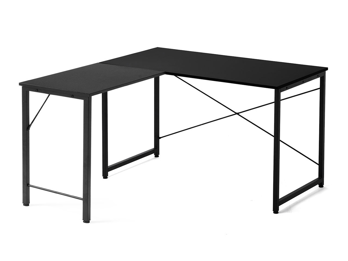 サンワサプライ、モニターアームも取り付け可能なL字/コの字デスク