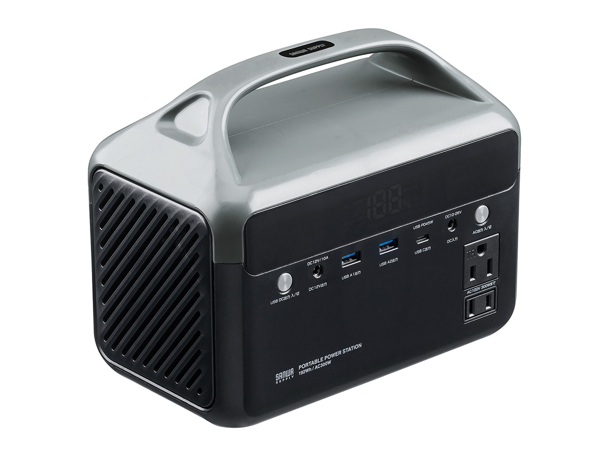 未開封】SanwaSupply/サンワサプライ BTL-RDC34 ポータブル電源 518Wh