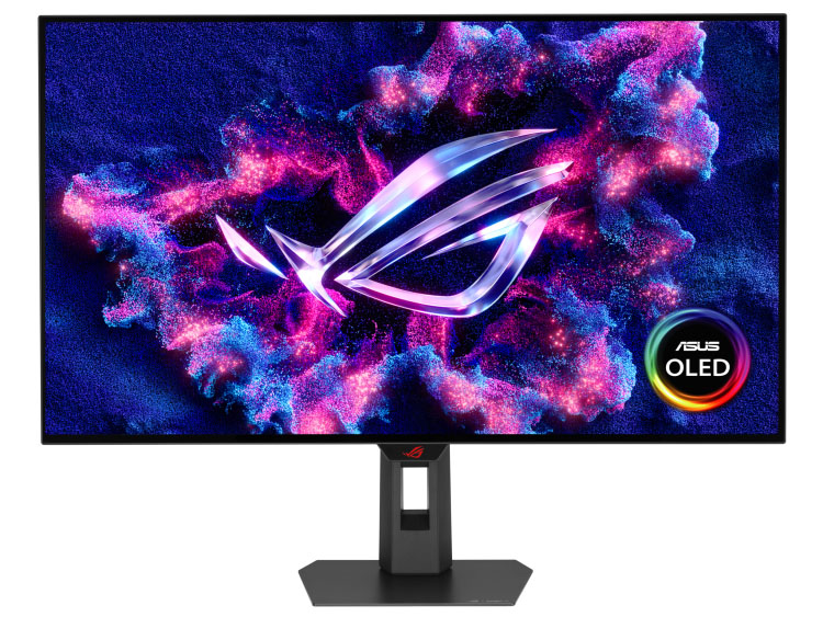 ASUS、世界初TrueBlack光沢有機ELパネル搭載の31.5型4Kゲーミング