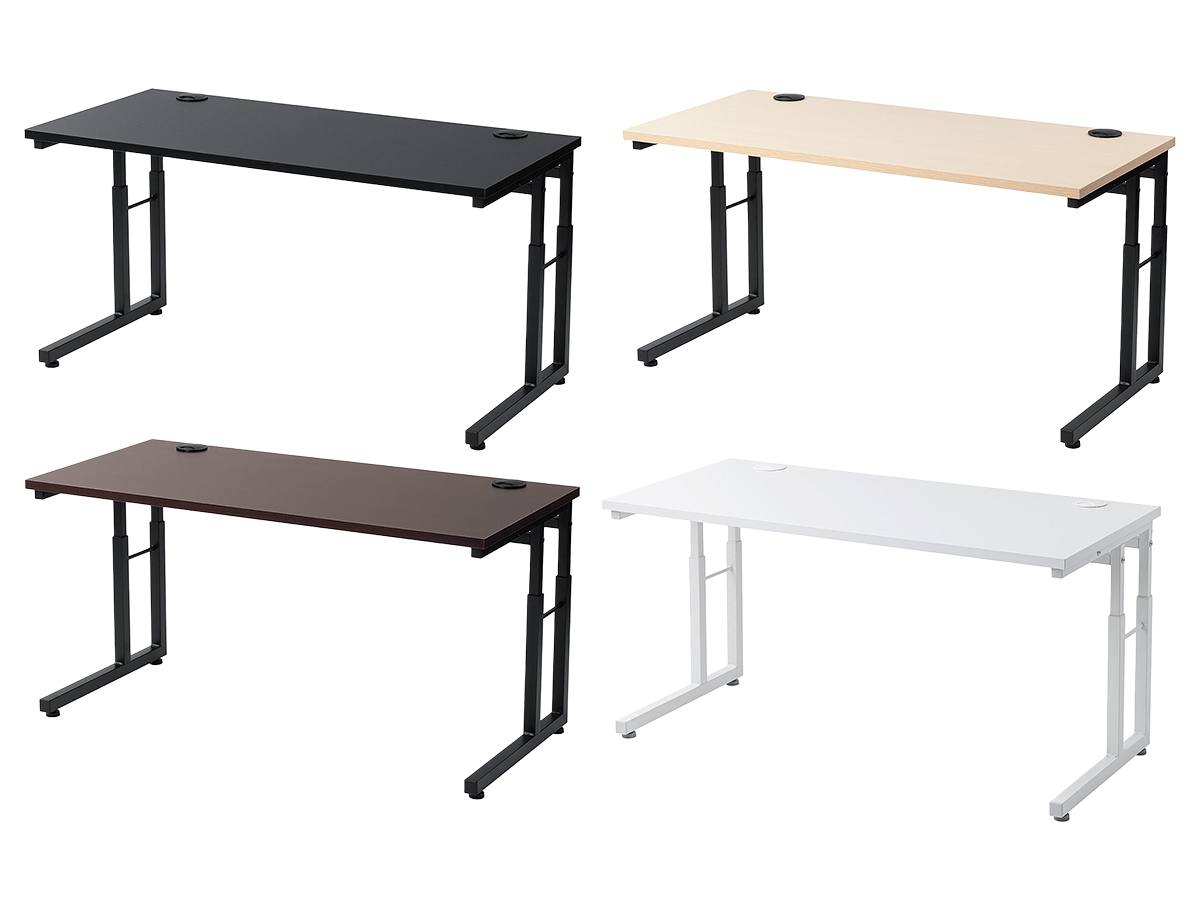 サンワサプライ、天板の高さを6段階で調整できるローデスク - PC Watch