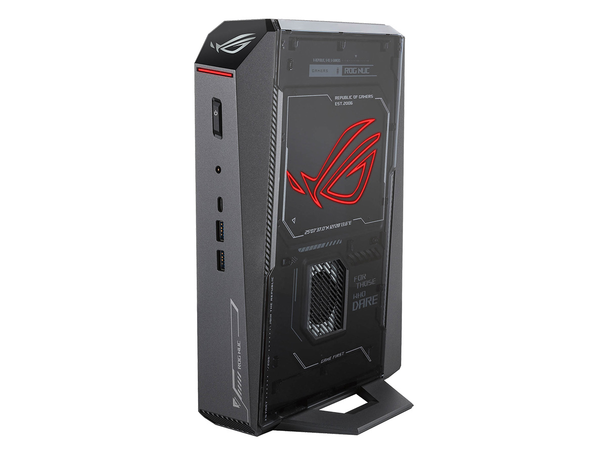ASUS、GeForce RTX 5080搭載ゲーミングミニPC「ROG NUC(2025)」 - PC Watch
