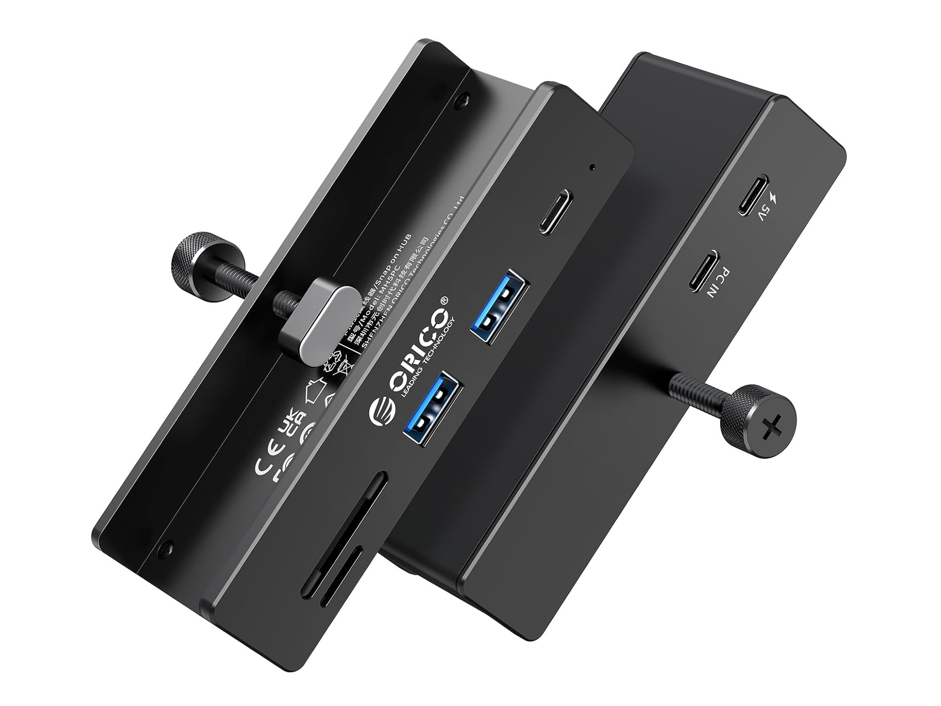 【本日みつけたお買い得品】クランプで固定可能な6ポートUSBハブが20%オフ。microSDスロット付き