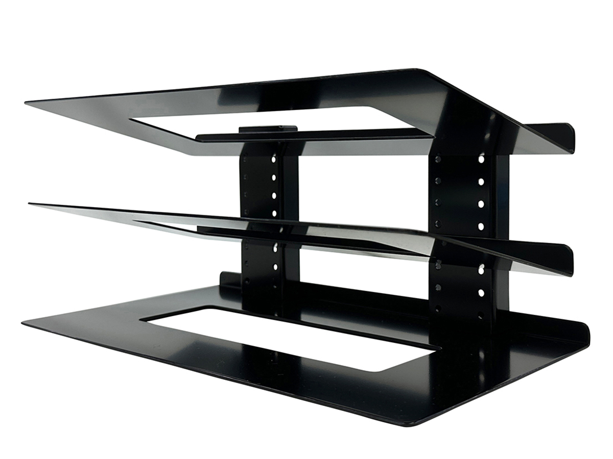 長尾製作所、キーボードをかっこよく飾れる収納棚。増設キットで最大5台まで