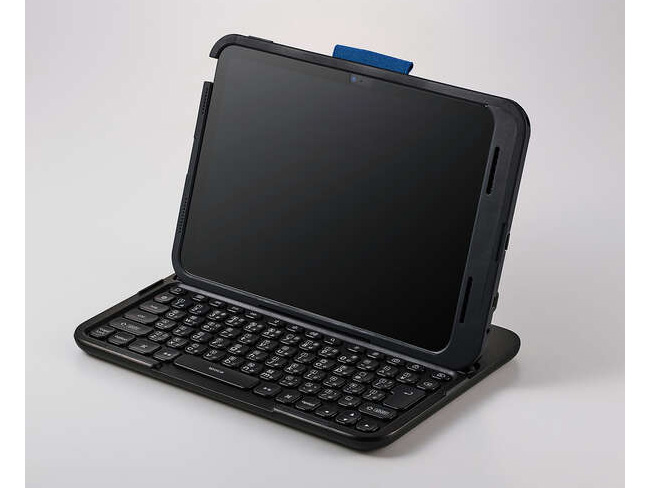 エレコム、iPadケース一体型のタイピング学習用キーボード。USB Type-Cモデルも