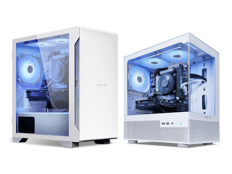 パソコン工房、ゲーミングPCのLEVELθに新色アリスブルー