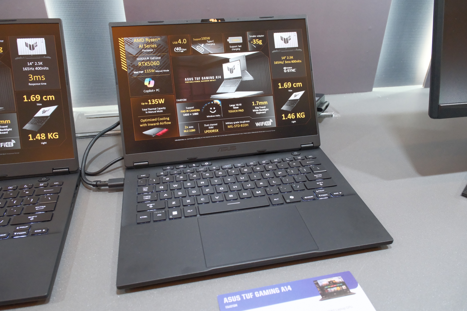 ASUS、Ryzen AI 400/Max 392+搭載14型ゲーミングノート - PC Watch