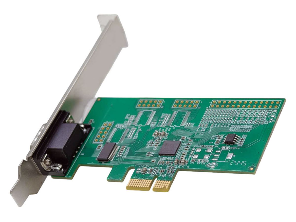 誰かさんの必需品。PCIe接続のシリアルポート拡張カードに新モデル