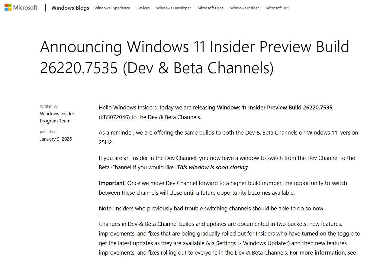 条件が合えばMicrosoft Copilotアプリを削除できる機能。Insiderで展開