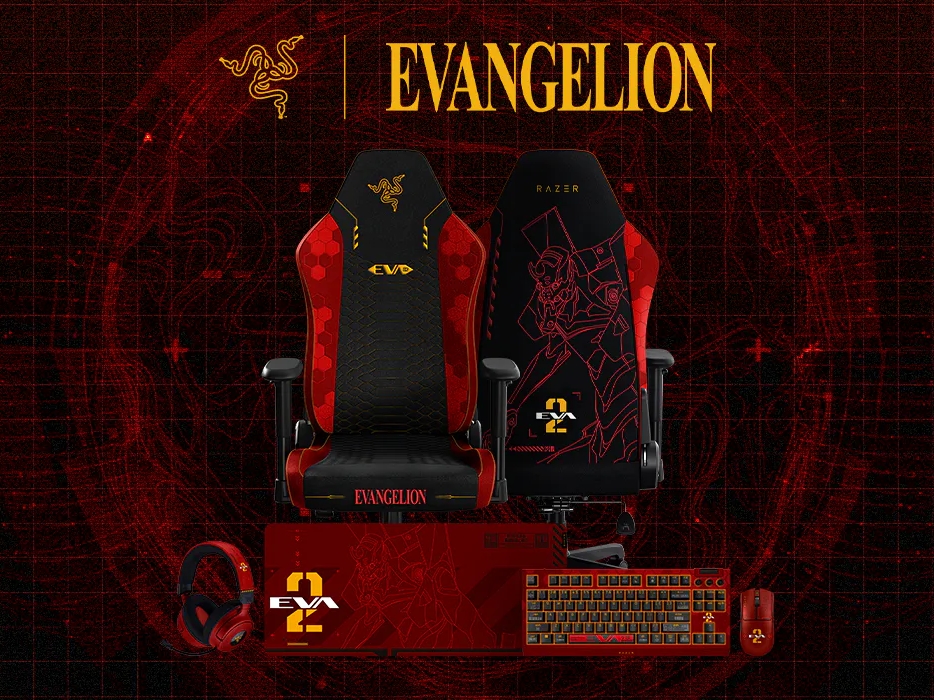 Razer×エヴァ2号機コラボデバイス、予約受付開始