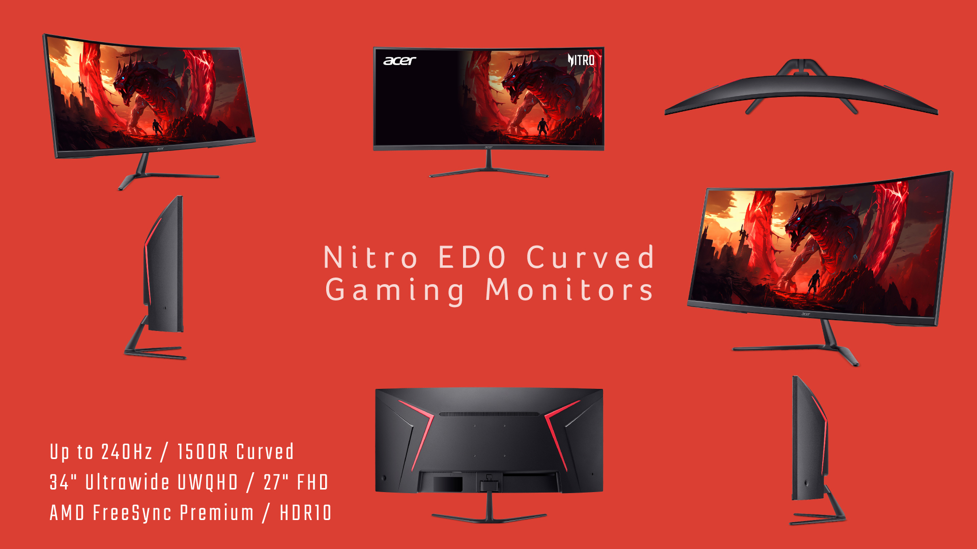 2万1,980円からの湾曲ゲーミングモニター