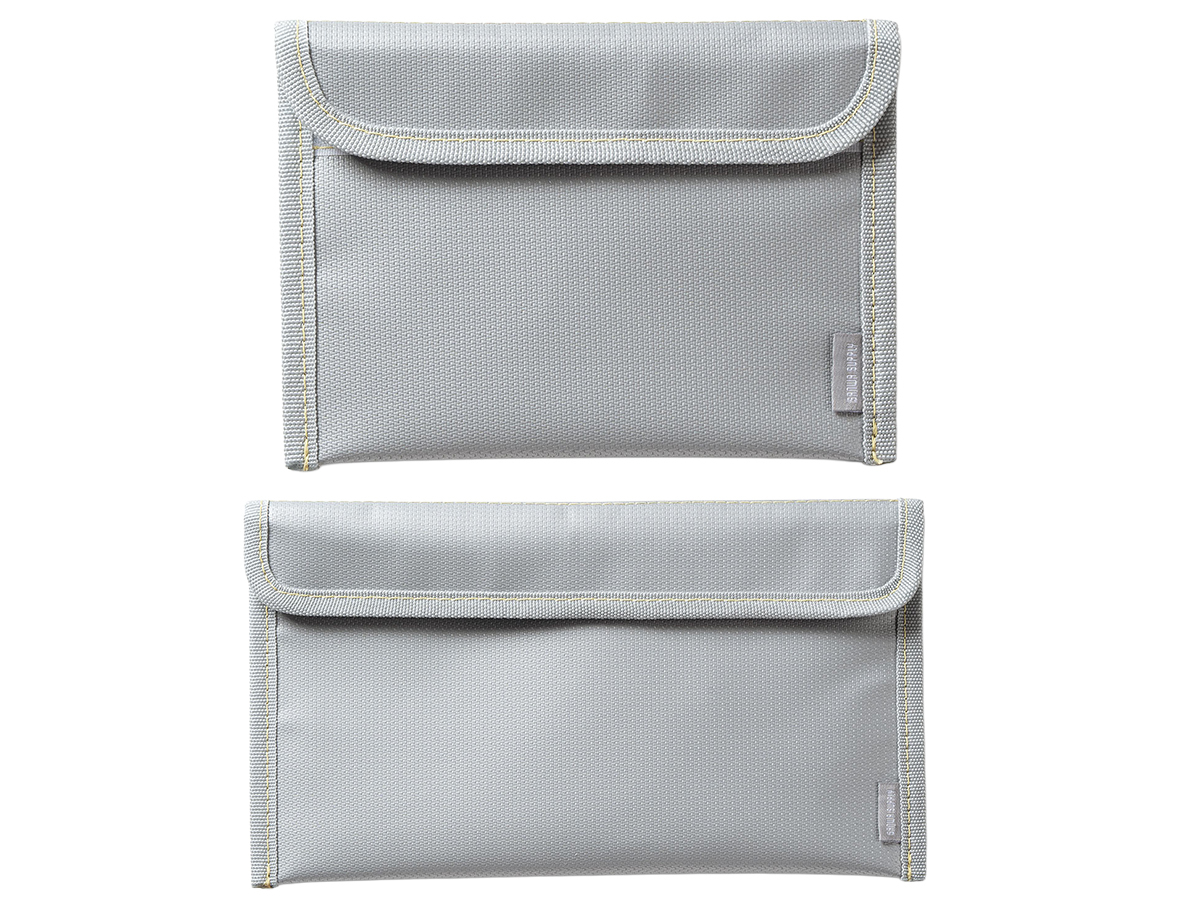 サンワサプライ、延焼リスクを抑える4層構造のモバイルバッテリケース