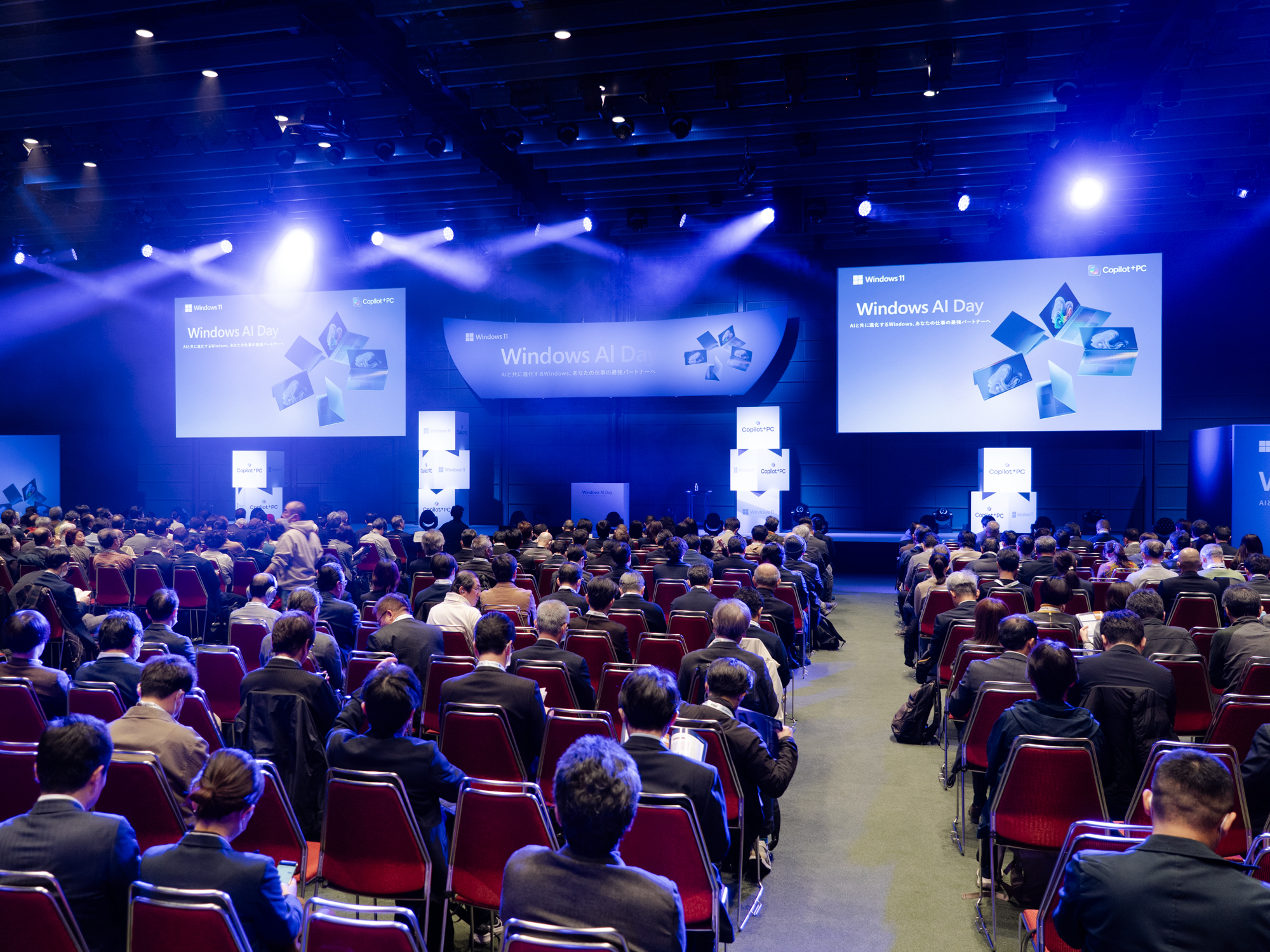 Copilot+ PCで登壇者がAIと一緒に基調講演。「Windows AI Day」レポート