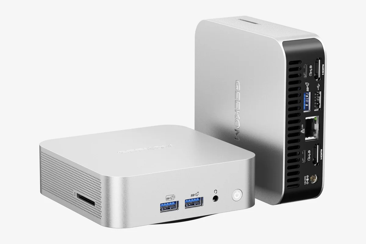 GEEKOM、30dB以下静音駆動のRyzen 5 7530U搭載ミニPC