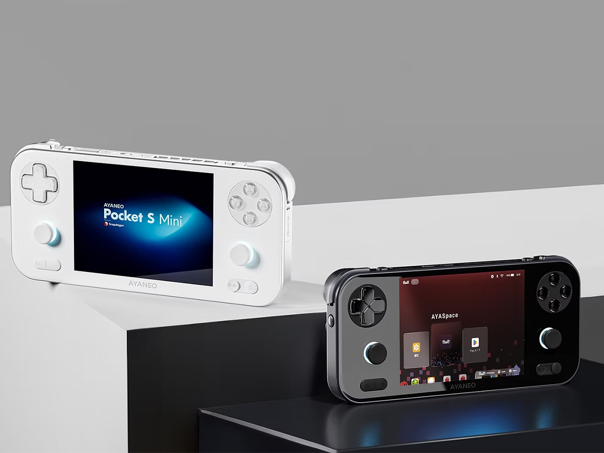 4:3画面×高性能SoCのAndroidゲーム機「AYANEO Pocket S mini」