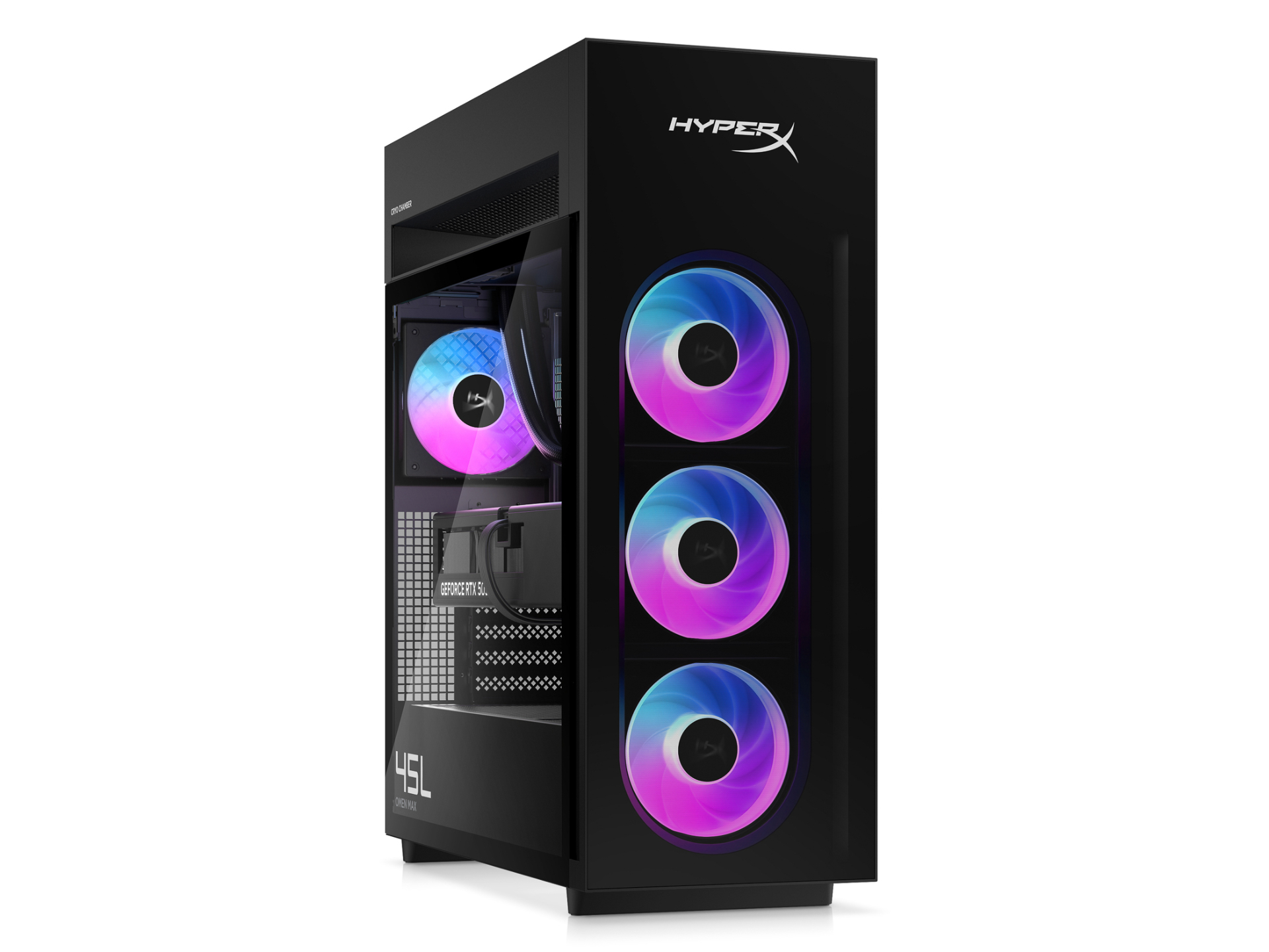 HP、HyperX OMEN初のゲーミングデスクトップ。大容量VRAMのAIワークステーションも