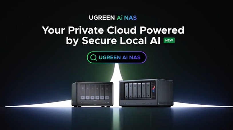 ローカルAIで自然言語検索や編集も可能なNAS、UGREENがクラファン中