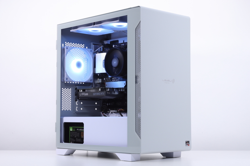 Ryzen 5とGeForce RTX 3050のコスパ重視ゲーミングPC！ビジュアルも良き ～パソコン工房「LEVEL-M155-R45-LAX」[Sponsored]