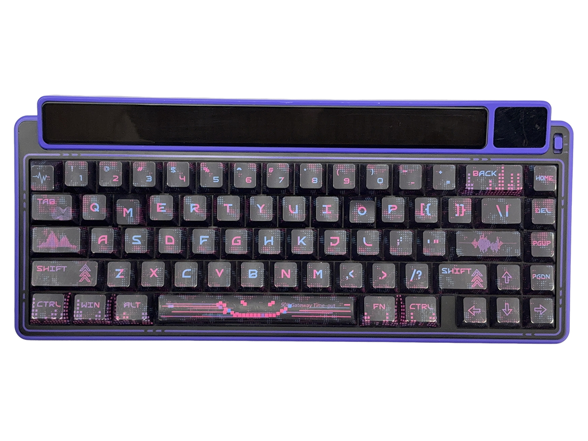 AULA、アニメやGIFを表示できるデュアル画面搭載65%キーボード