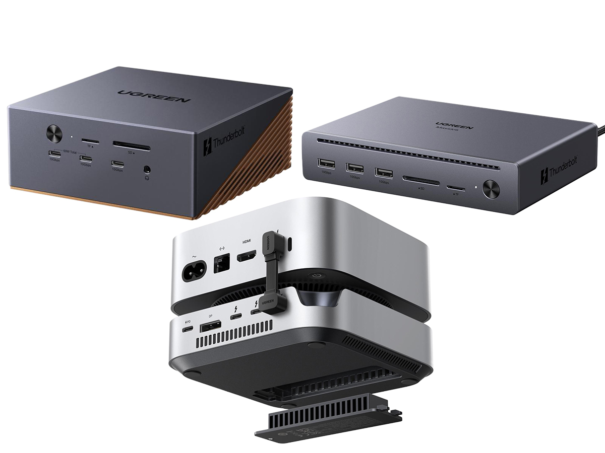 UGREEN、Thunderbolt 5対応ドッキングステーション3機種
