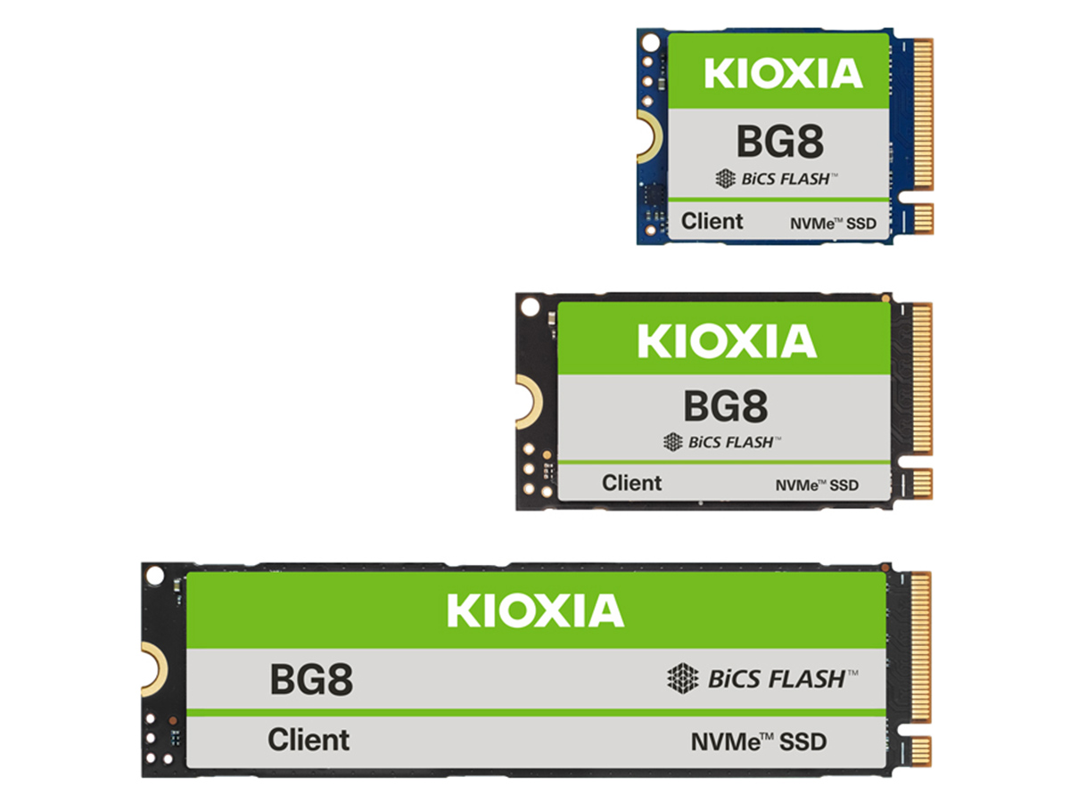10,000MB/s超。キオクシアからPCIe 5.0対応新SSD