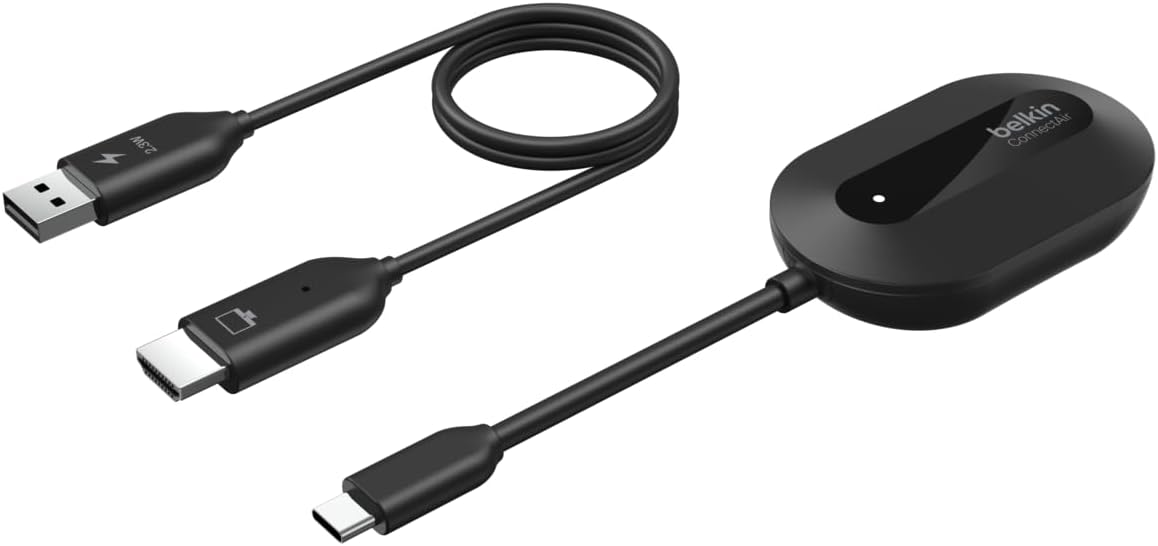 ベルキン、アプリ/設定不要で40m飛ばせるワイヤレスHDMIアダプタ