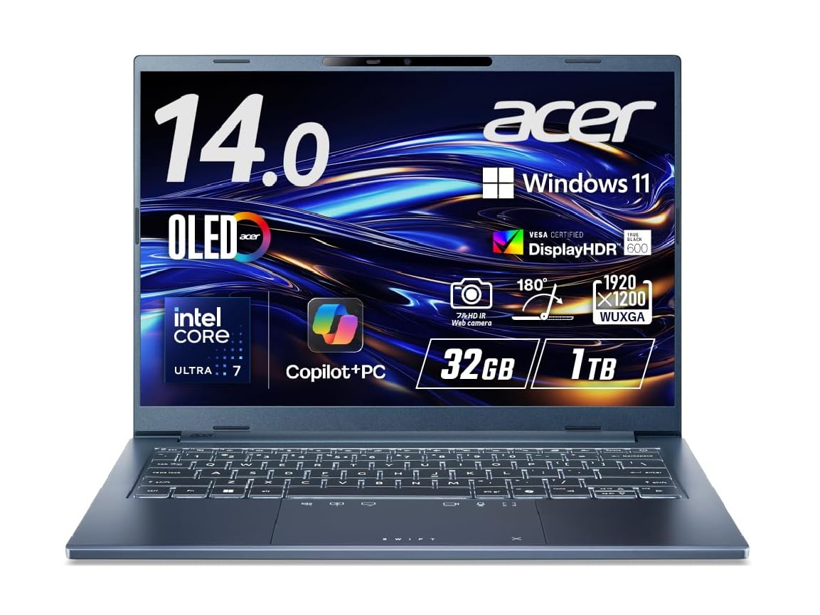 【本日みつけたお買い得品】32GBメモリ/1TB SSDの有機ELノートが約2万8千円オフ