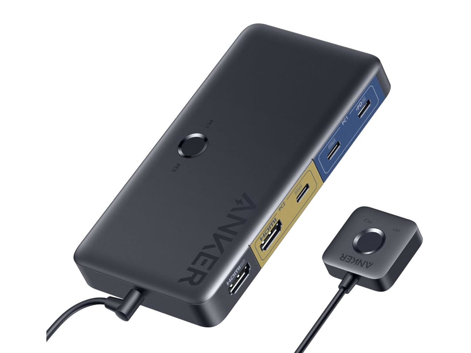 【本日みつけたお買い得品】AnkerのKVMスイッチが3千円引き。85W給電対応