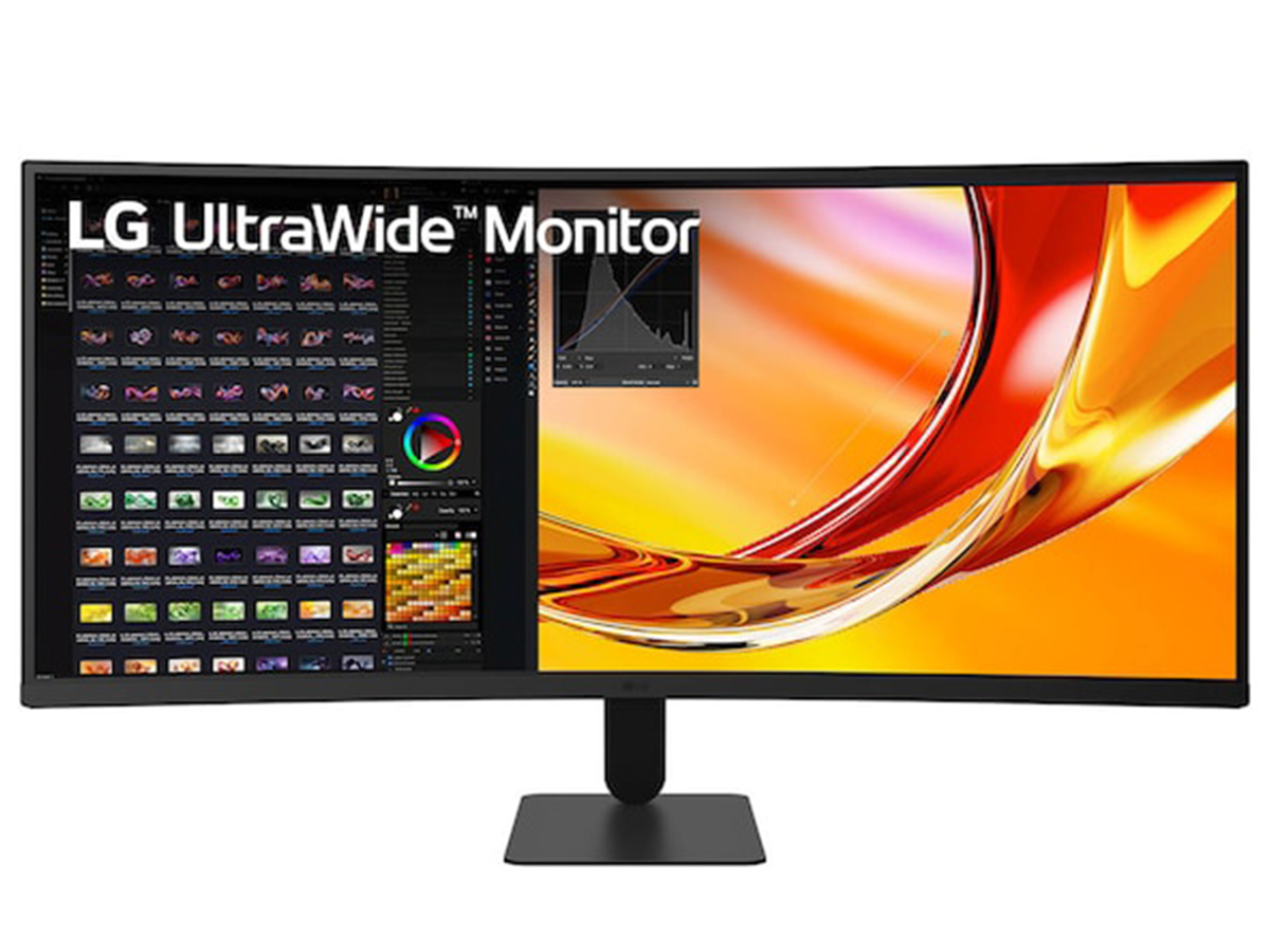 LG、実売約5万円の120Hz対応34型UWQHD湾曲ウルトラワイドモニター