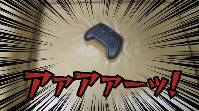 【やじうまPC Watch】 落とすと「アアアアァーッ！」の悲鳴。Valveの新型「Steam Controller」