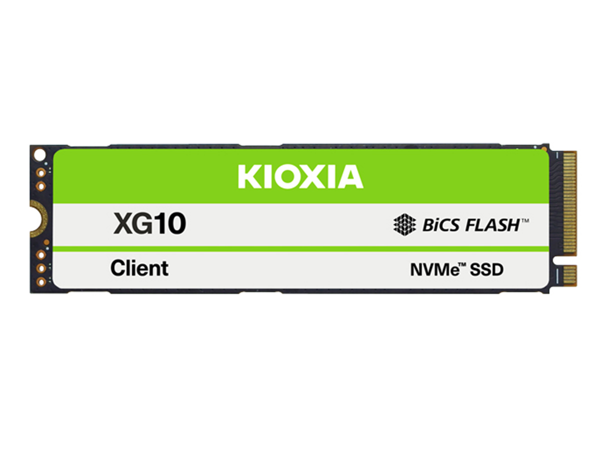 キオクシア、最大14,000MB/sのPCIe 5.0 x4対応SSD「XG10」