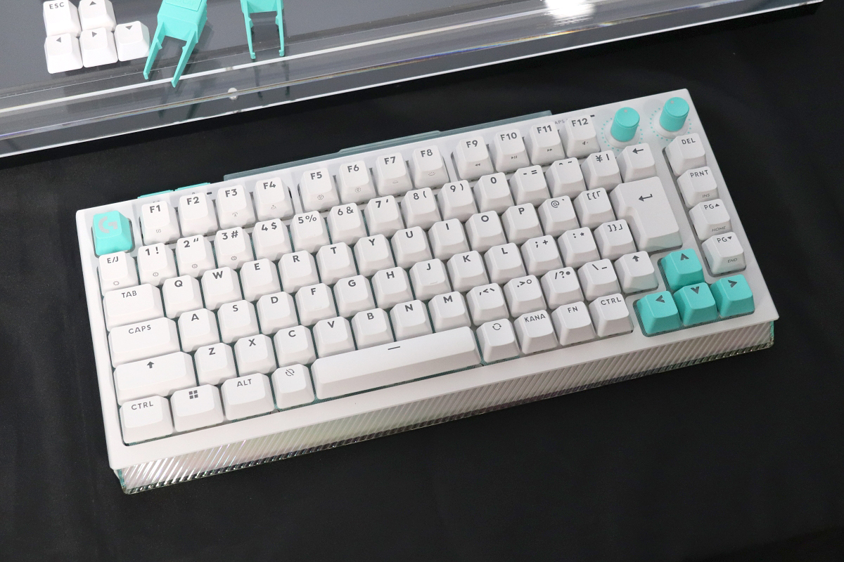 ロジクール、アナログ/メカニカルを混在できるゲーミングキーボード「G512 X」