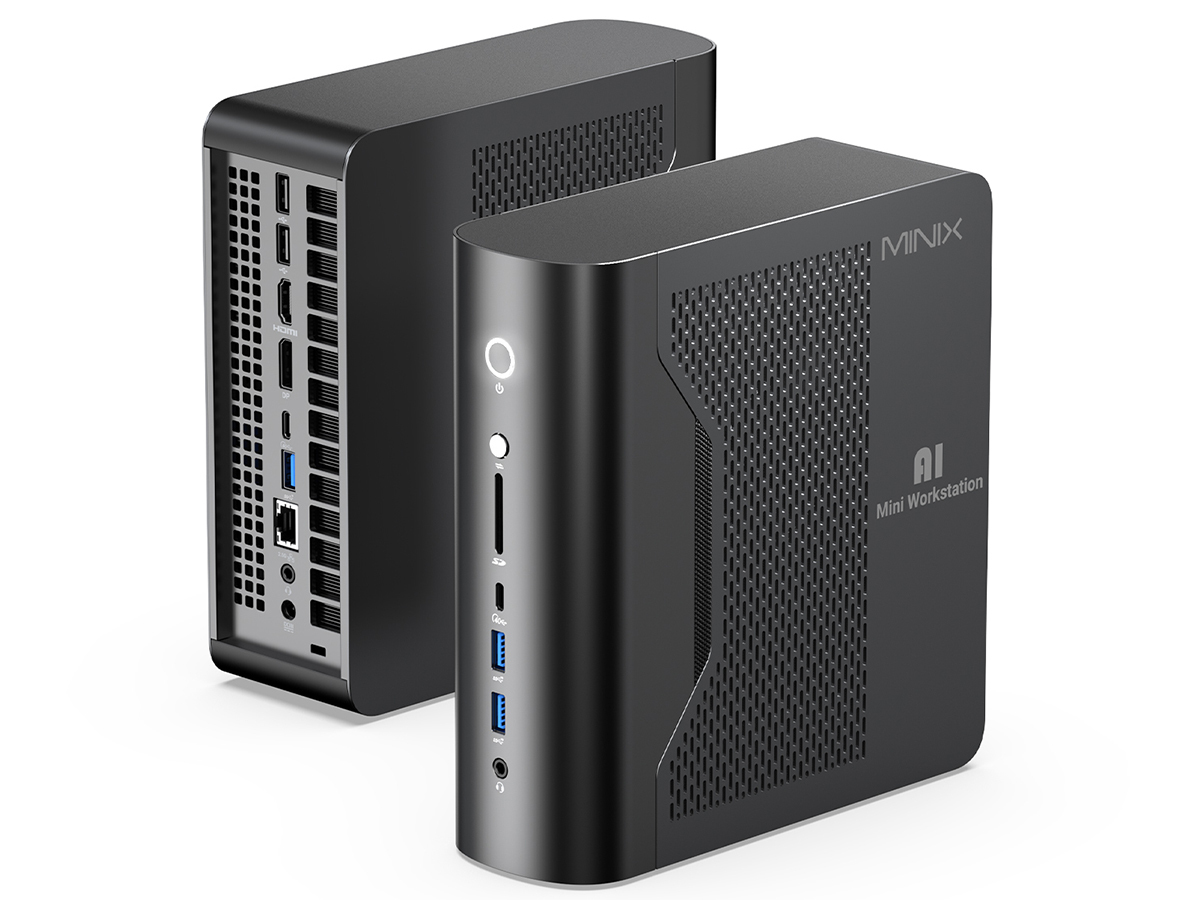 128GBメモリとRyzen AI Max+ 395搭載、MINIXのAIミニPC「ER939-AI」が国内発売