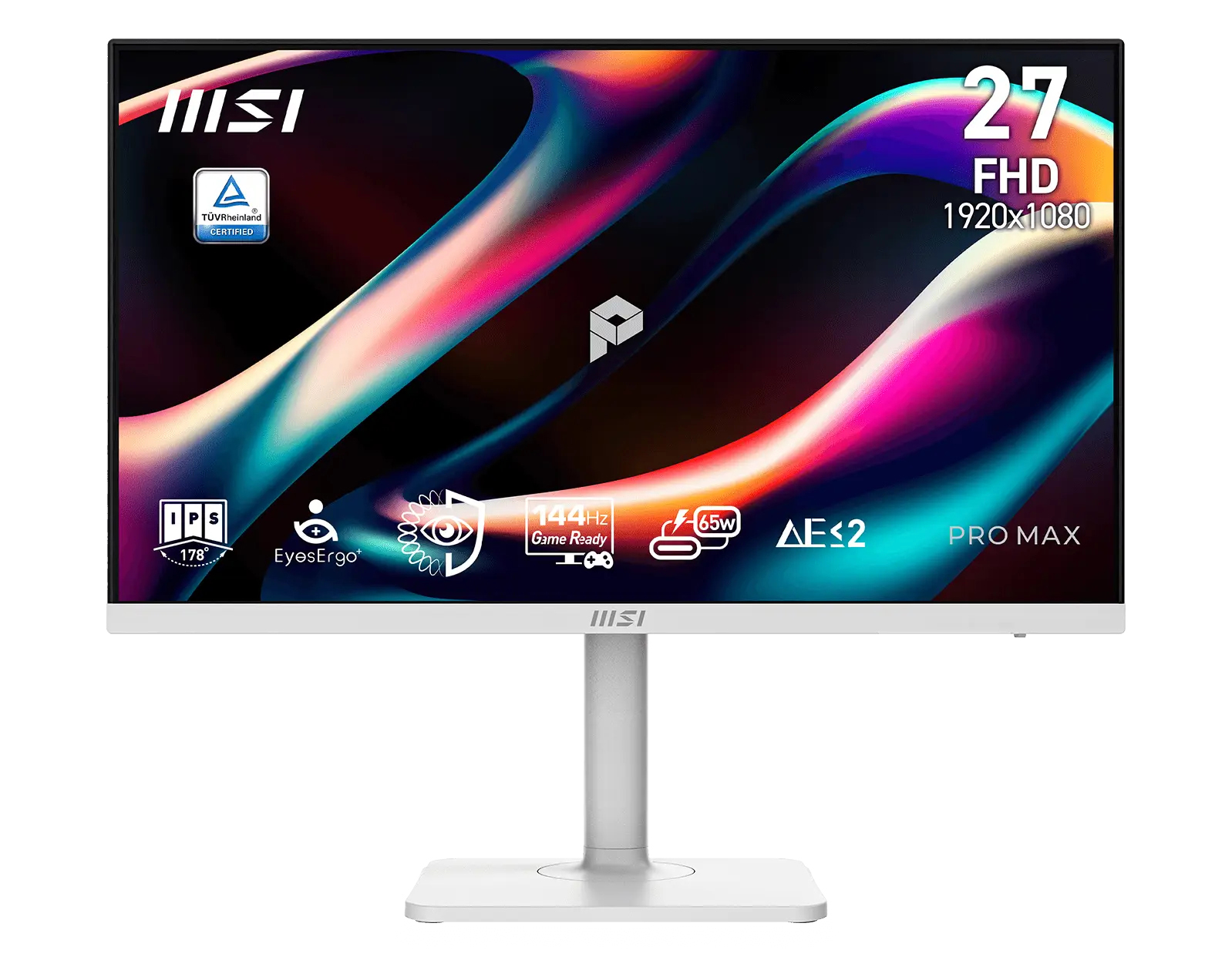 MSI、目に優しい円偏光方式パネルの27型/23.8型144Hzモニター