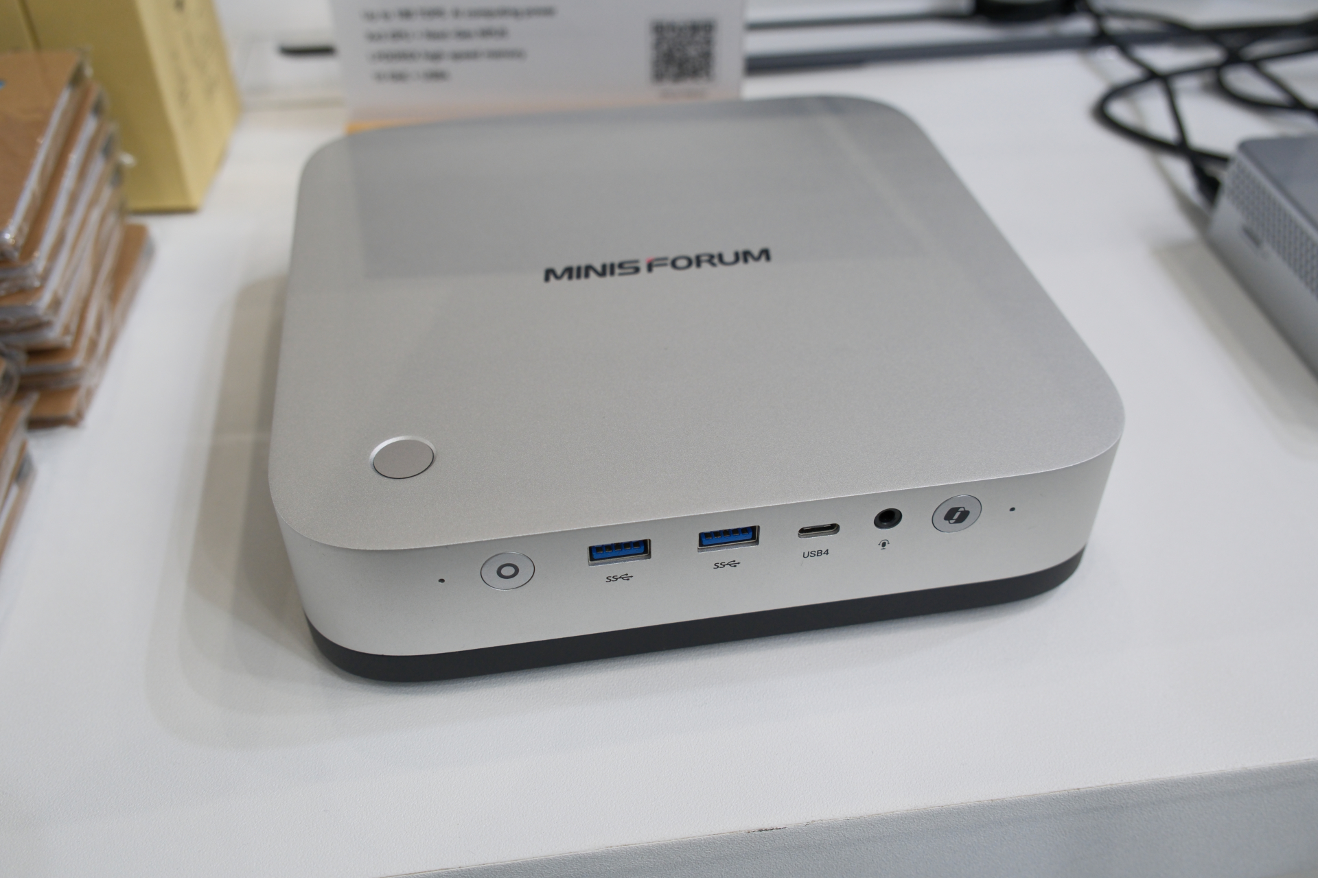 MINISFORUM、Core Ultra搭載ミニPCやRyzen AI Max+ 395搭載NASなど展示