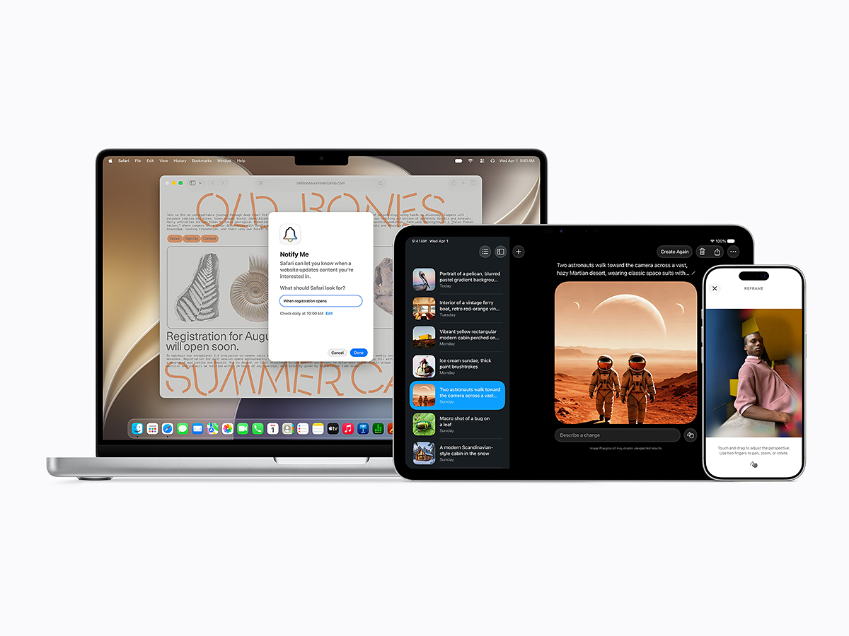 「構図ミスったわ~」をAIで救済。Apple Intelligenceの新機能