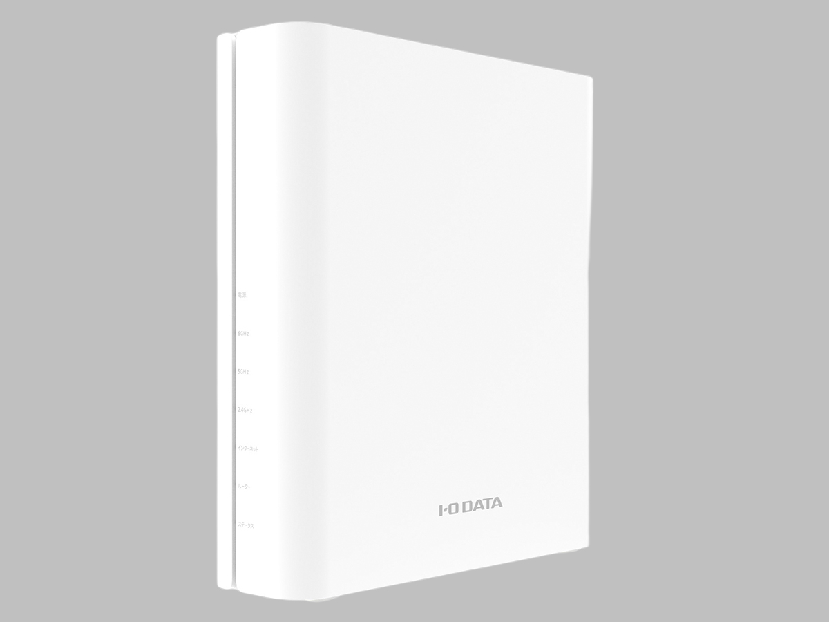 アイ・オー、10Gbpsポート2基搭載のトライバンドWi-Fi 7ルーター - PC