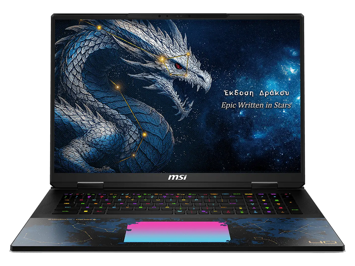 MSI、創立40周年特別デザインのRTX 5090搭載18型ゲーミングノート