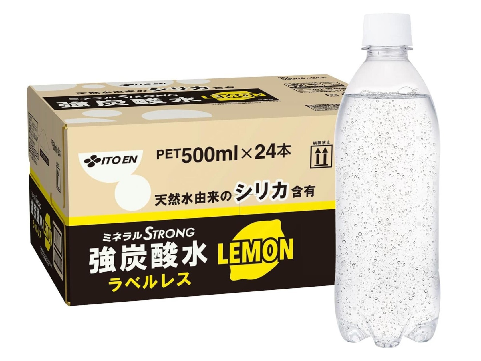 本日みつけたお買い得品】伊藤園のレモン風味の強炭酸水が450円引き