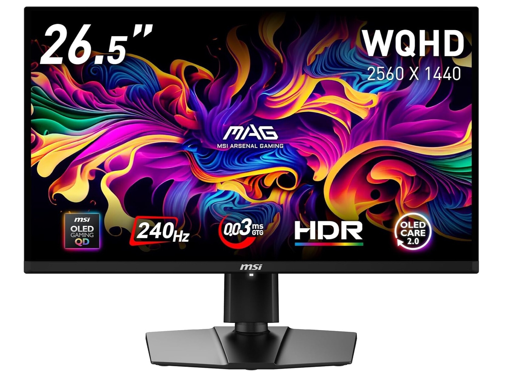 MSI ディスプレイ 本体 値下げします！ 本日みつけたお買い得品】MSIの26.5型OLEDゲーミングモニターが2万円