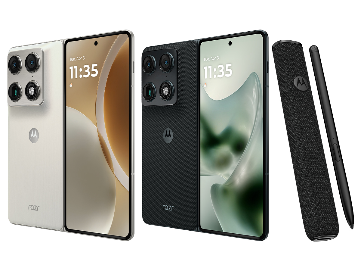 モトローラ初の横開き折りたたみスマホ「razr fold」