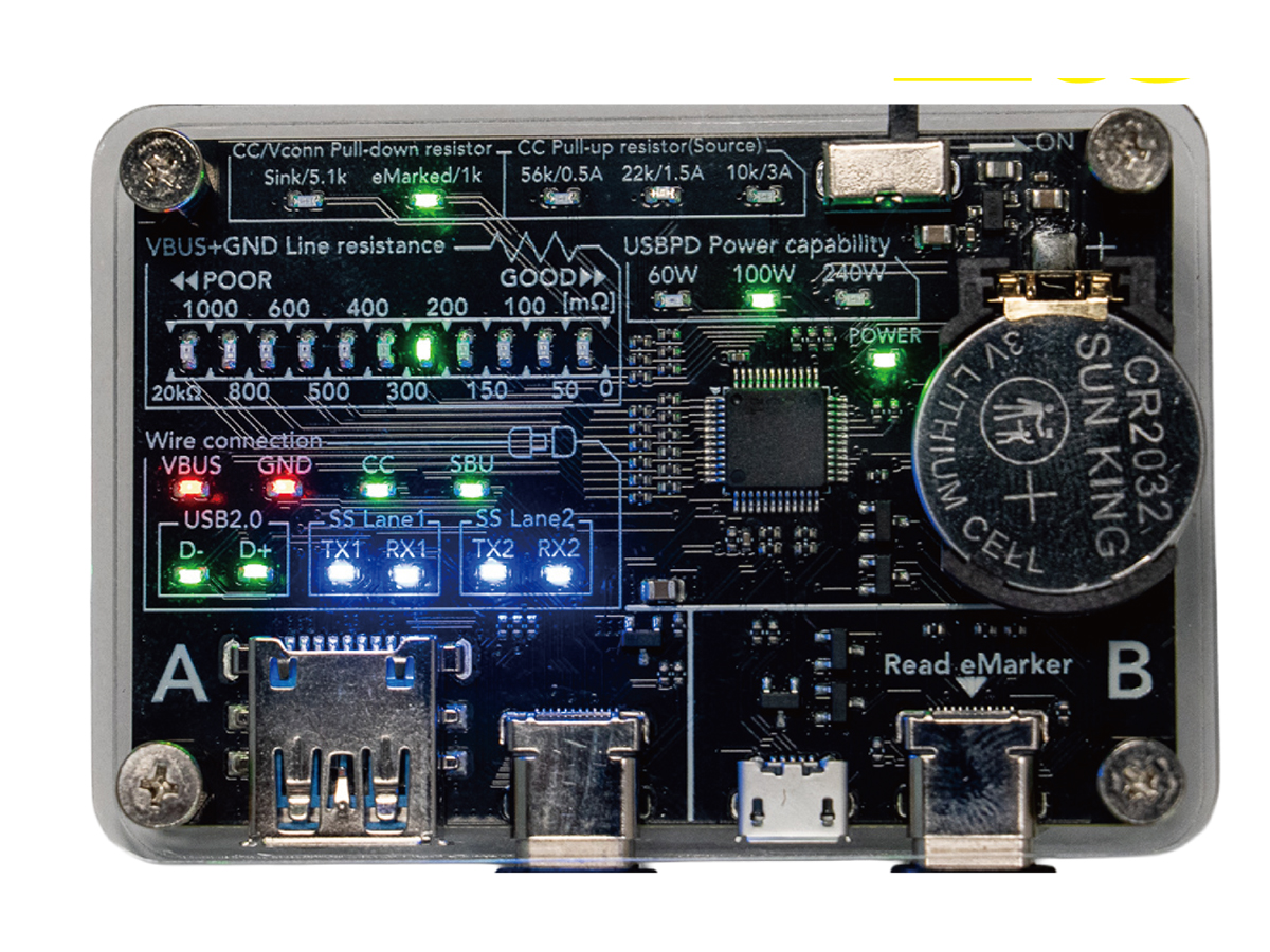 定番USBケーブルチェッカーが小さく、安くなって新登場