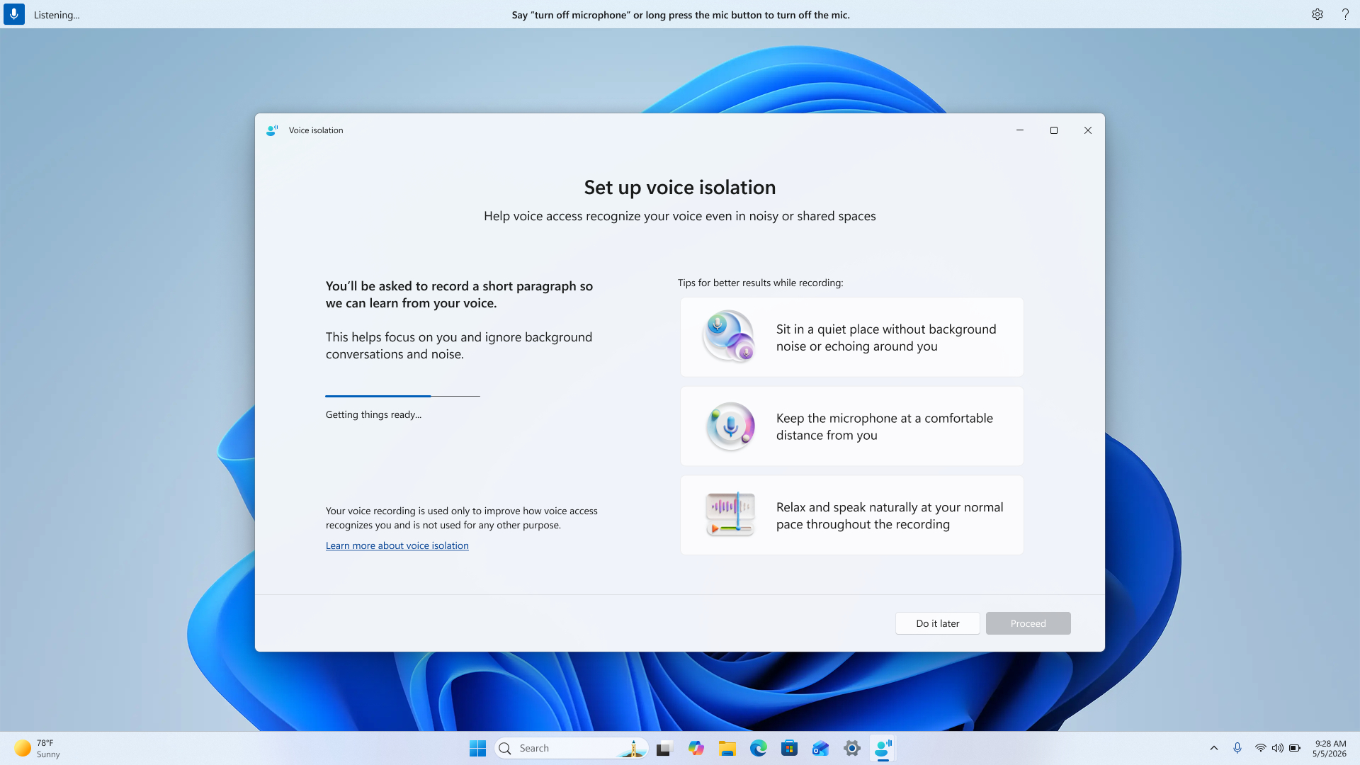 周囲の声や騒音を除去する「音声分離」機能、Windows 11プレビュー版に登場